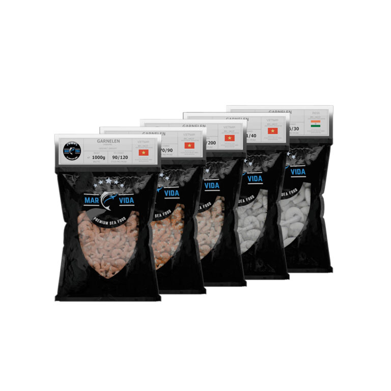 Seafood Aquataste Premiumprodukt 3D Visualisierung