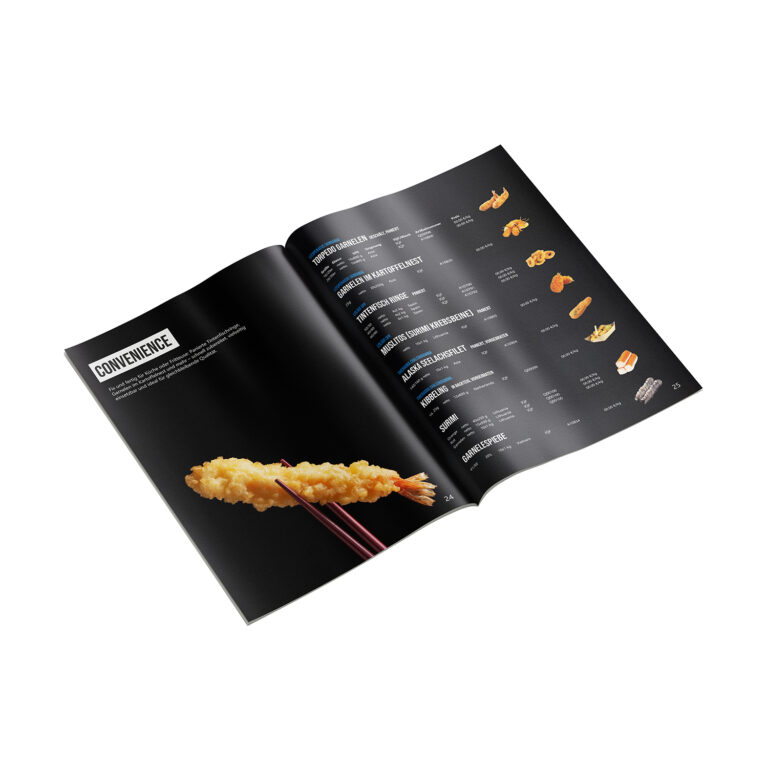 Grafikdesign Aquataste GmbH Sortimentsliste